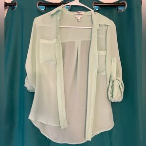 Blouse Mint Green